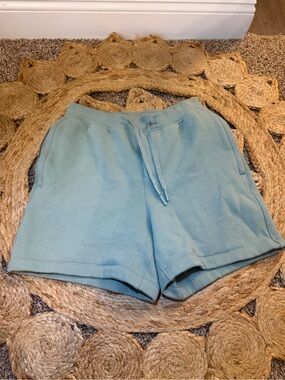 lululemon athletica Seafoam Drawstring Athletic Shorts